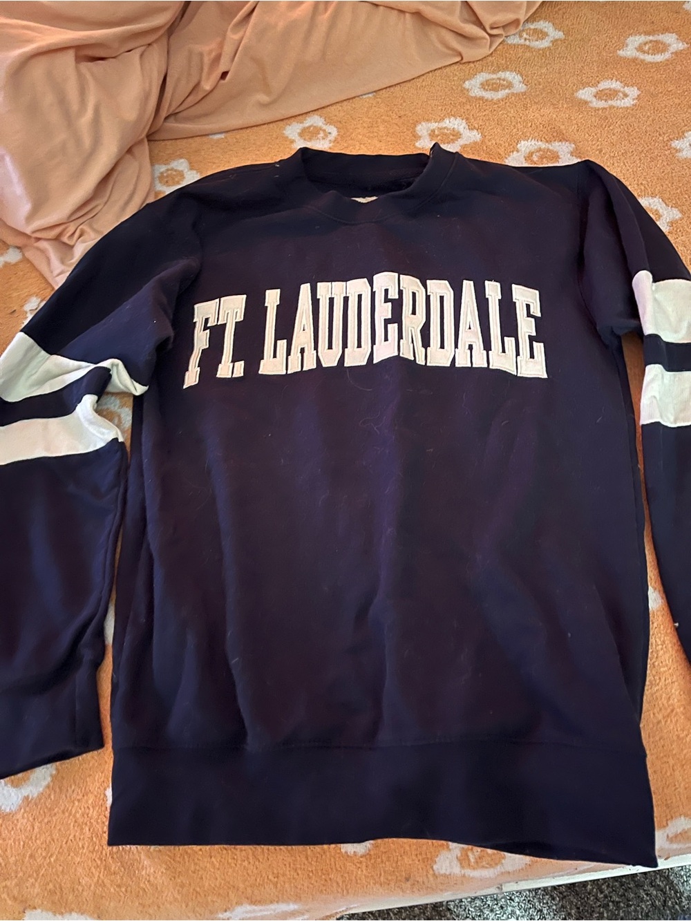Ft. Lauderdale Navy Crewneck Sweatshirt